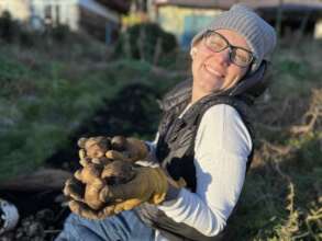 Even potatoes can be props for teaching English.