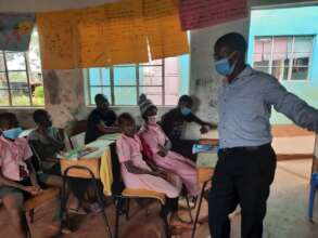 Maths training with Mr Karanja