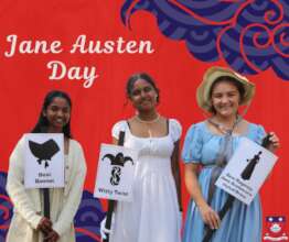 YWOW dressed to celebrate Jane Austen