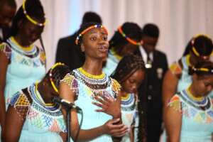 YWOW girl performers at a cultural evening