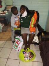 Food parcel recipient