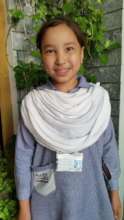 Hanifa, 10 year old, Grade 1 at Barakat Elementary
