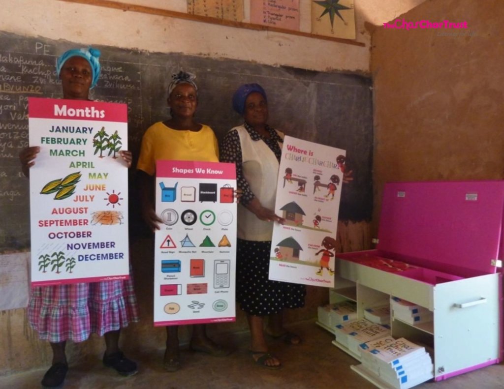 Educational posters and supplementary story books