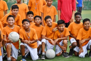 Boys enjoying their sports, Amarateca, Honduras