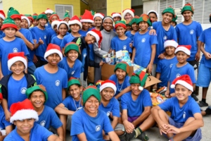A joyful Christmas Celebration at the schools