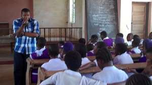 Girls learns agriculture