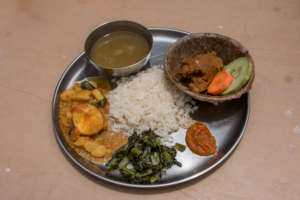 Nutritious hot lunch