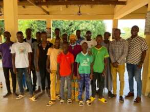 Children of the former Sawla children's home
