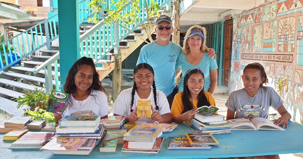 Build & Stock a School Library in Rural Belize