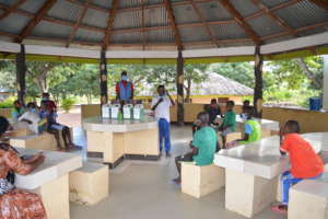 Protecting the orphans against COVID 19 pandemic.