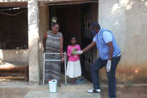 Protecting the PWDs against COVID 19 pandemic.