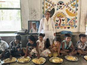 Mid-day meals with special treats