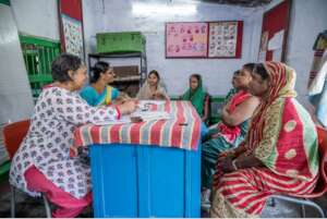 Mother's Meeting by our Founder- Ms Ruchira Gupta