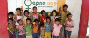 Team Apne Aap at Bihar Community Centre