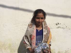 Apne Aap food distribution in Najafgarh
