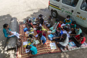 Students in our community classroom