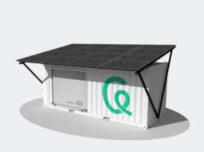 GreenfootHub - solar powered battery charging hub.