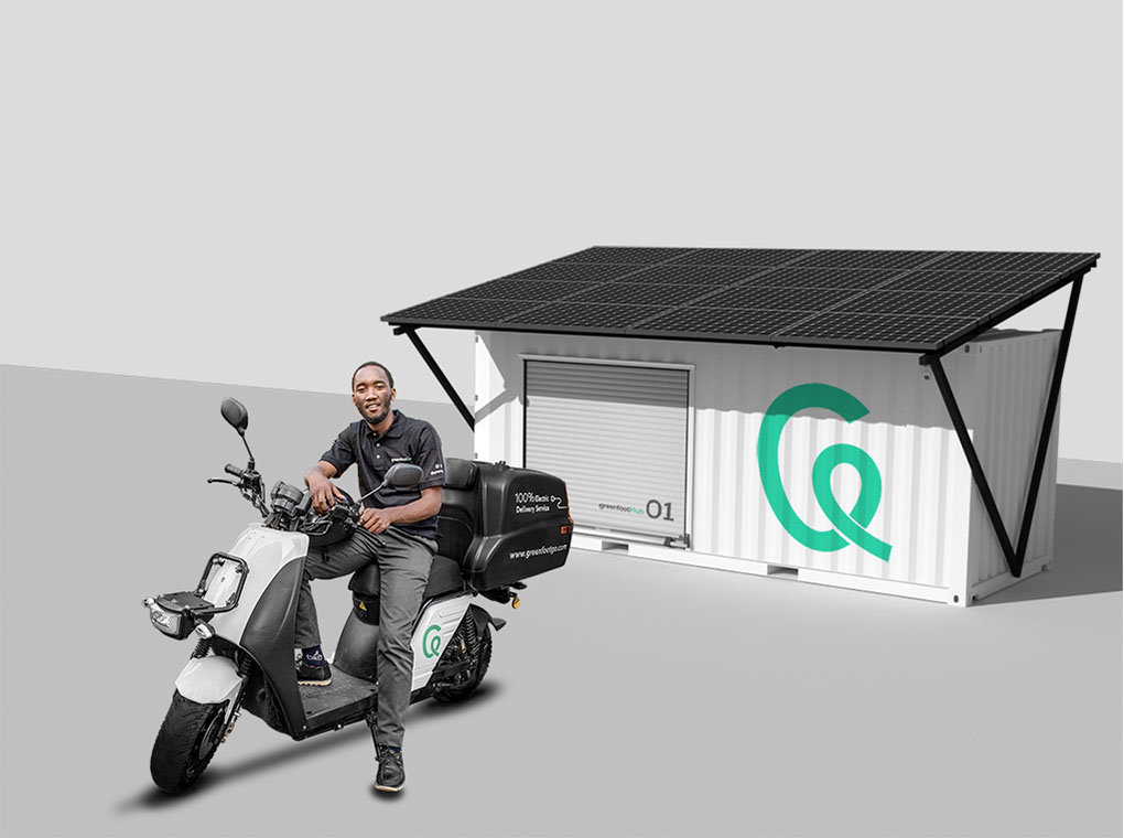 Support us pilot 100% electric delivery service
