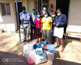 A Rural Clinic Receiving Supplies