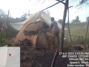 Ranger breaking kiln roof