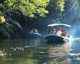 The Group Out on River Patrol