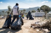 Clearing 1750 tons of waste in Greek refugee camps