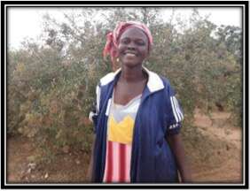 Awa proudly discussing her involvement with CREATE