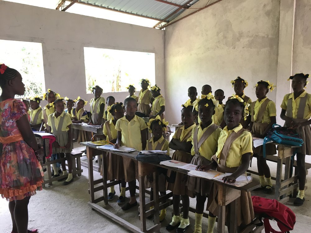 Provide daily meal to 300 school children in Haiti