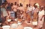 Ghanaian villagers care for homebound HIV patients