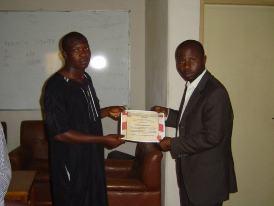 Welding Beneficiary Graduation