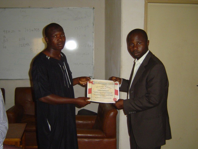 Welding Beneficiary Graduation