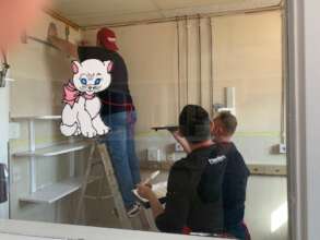 Painting at Rahima On Mandela Day