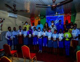 Students returning to the classroom in Nigeria