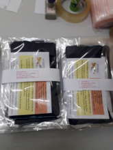 Masks Packaged and Ready for Sale