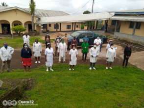 Masks Donated to Health Workers in Cameroon