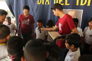 "Spanish Language Day" celebration at local school