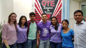 Youth leaders from the Northern Triangle at OYE.