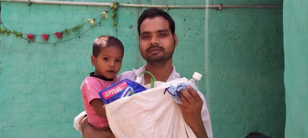 Food & Mask for Corona Fight of Poor Children