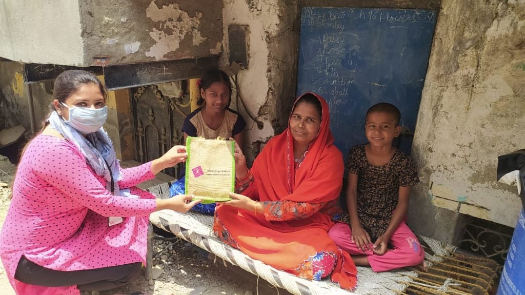 Food & Mask for Corona Fight of Poor Children