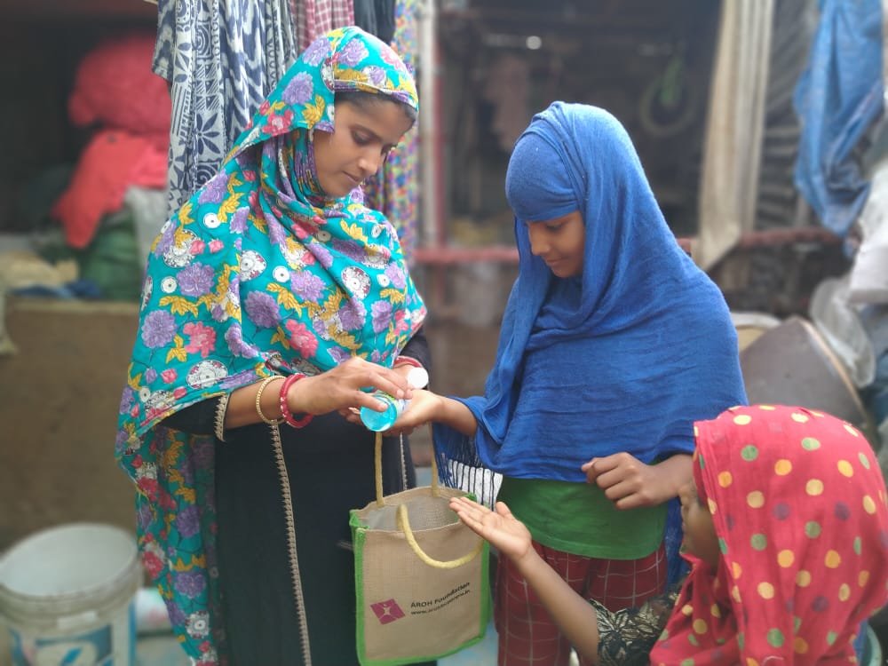 Food & Mask for Corona Fight of Poor Children