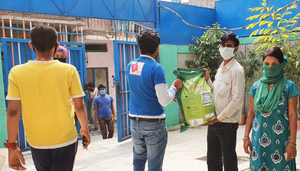 Food & Mask for Corona Fight of Poor Children