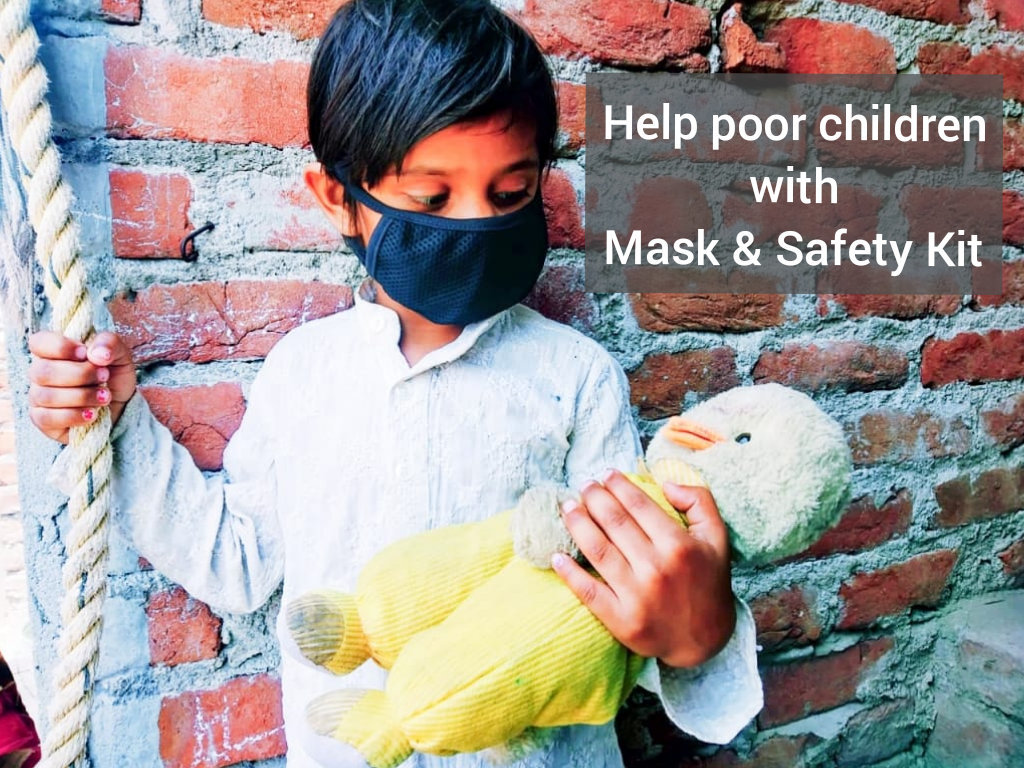 Food & Mask for Corona Fight of Poor Children
