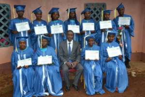 Children graduate from computer section