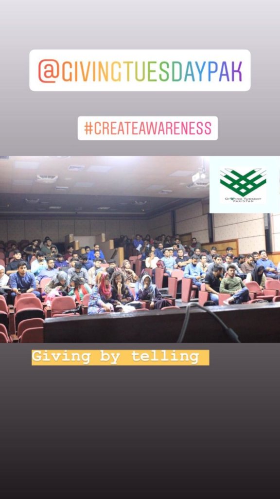 Giving Tuesday; Promoting Education in Pakistan