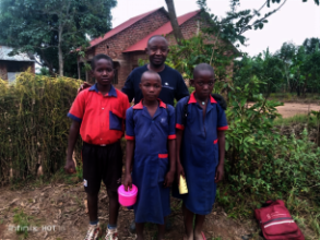 Children with Cosma community liason staff