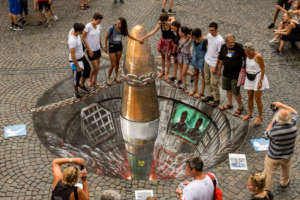 Ban nuclear weapons Mutlangen Buechel (ICJA)