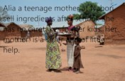 COVID 19 danger to  teenage mother to go to school