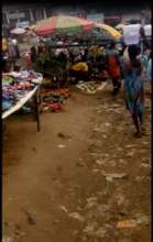 Market scene showing the need for this  project