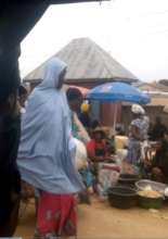 Market scene showing the need for this  project