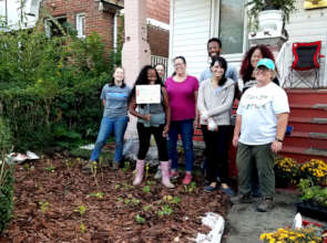Rain garden Volunteer Crew